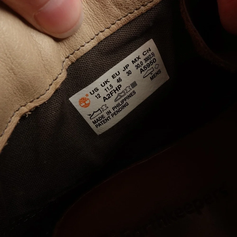 Timberland Boot Men SZ 12 Brown Belanger EK+ 6